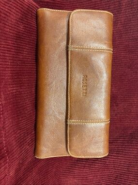 Rosetti Tan Leather Fold-Over Women's Wallet